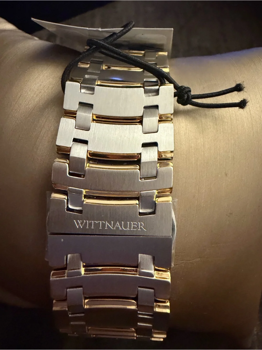WN3086 Men’s Two-Tone Silver & Gold Quartz Watch